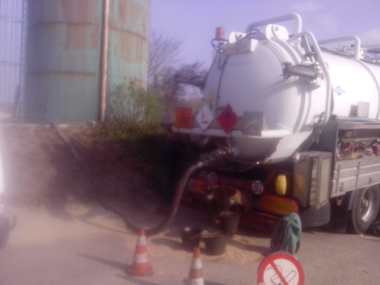 dégazage de cuves hydrocarbures L'Arbresle